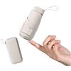 Mayoii Mini Ombrello Tascabile con Protezione UPF50+, Ombrello Piccolo Leggero UV Portatile con Scatola di Stoccaggio per Donne Formato Borsetta