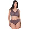 Ulla Popken Reggiseno Sostenitivo Senza Ferretto con Pizzo Terra 85F 830454345-85F