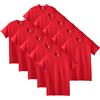 Gildan T-Shirt in Cotone Heavy, Modello G5000, Uomo, Rosso, S