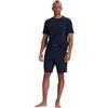 EMPORIO ARMANI T-Shirt+Shorts Pyjama Set Pigiama AR.Blue/AR.Blue, XL per Uomo