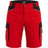 BWOLF Daytona - Pantaloncini da lavoro da uomo, elasticizzati, con molte tasche, Colore: rosso, XL