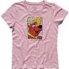 3styler T-Shirt Donna Napo Orso Capo - Hair Bear - Cartoons Anni 60 Shirt - Linea Classic - 100% Cotone 185 gr/mq (XL, Rosa)