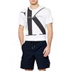 Calvin Klein Jeans Simple Washed Cargo Short, Shorts Uomo, Blu (Night Sky CHW), W33 (Taglia Produttore: NI33)