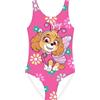 E PLUS M Paw Patrol Skye - Costume da bagno estivo per bambine, taglie 98/104, 110/116, 122/128, ideale per spiaggia e piscina, Colore: rosa., 110 cm-116 cm
