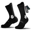 BRISIRA Coolmax Bamboo 3 Paia Calze Running Uomo Calzini Compressione da Corsa Trekking Uomo Con Traspiranti Cuscini di Supporto Anti-Vesciche, Sportivi Taglia 35-51