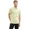 TOM TAILOR Polo da Uomo, 37704 - Lime Green Two Tone piqué, XXL
