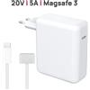 Ver descr. Caricatore Mac Book Air Pro M1 M2 M3 M4 67W MagSafe 3 Cavo USB-C Trezato A T