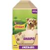 Friskies PURINA FRISKIES Shapes Snack per Cani Adulti Biscotti con Aggiunta di Vitamine 8 Confezioni da 400g