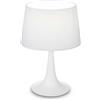 Ideal Lux LONDON TL1 SMALL BIANCO Mod. 110530 Lampada Da Tavolo 1 Luce