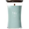 WoodWick Candela profumata | Candela grande a clessidra | Sea Spray | Regali perfetti per donne