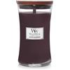 WoodWick | Candela grande | Mora speziata | Ottimo regalo per donne
