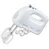 SEVERIN HM 3820 Sbattitore elettrico potente con accessori in acciaio inox 300 W, Sbattitore con cavo a spirale e 5 velocità, Sbattitore cucina con funzione turbo, Bianco