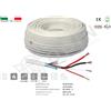 KTS Cavo allarme FROHR ECA in rame per sistemi di sicurezza 2x022+2x0,50 bobina 200 mt