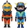 Plastoy Gadget - Goldrake: Plastoy - Alcor + Actarus (Set 2 Mini Figure) - Plastoy
