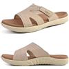 KuaiLu Ciabatte Donna Ortopediche Moda Leggere Comode Supporto Arco Sandali | Plantare Doccia Sandali Estive Spiaggia Piscina Aperte Mare Pantofole Antiscivolo Gomma Suole Scarpe