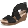 Dr.Scholl's SHOES Barton Band Wedge Sandal Sandali con zeppaDonna