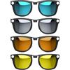 Lopxenu Clip polarizzato per Ray-Ban Meta Wayfarer & Gen 2 (RW4006/RW4012, taglia M, 50-22), Clip anti-sbiadimento per Meta Wayfarer Gen 2 con protezione UV, M