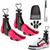 MoeQuliee 2 Allarga Scarpe Donna Uomo - Tendiscarpe a 4 Direzioni, Larghezza e Lunghezza Regolabili, Forme per Scarpe per Allargare Scarpe Strette, Sneakers, Stivali Bassi e Scarpe da Trekking