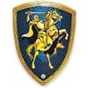 Liontouch - Scudo da Cavaliere per Ragazzi in Gommapiuma - età 3-6 Anni | Giocattolo per Giochi di Ruolo per Bambini a Tema Cavaliere Medievale| Accessorio Sicuro per Battaglie, Cosplay e Costumi