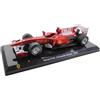 OPO 10 Formula 1 Compatibile con Ferrari F10 Fernando Alonso 2010 - Modello di Auto pressofusa in Scala 1/24 - GF046