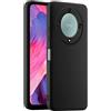 HULLIN Custodia per Telefono in Silicone Colorato, Adatta per HONOR Magic5 Lite 5G (6.67) - Nero