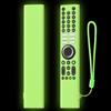 Generico Custodia per Xiao-mi XMRM-P3, cover morbida in silicone, custodia protettiva antiscivolo con cordino (Glow Green)