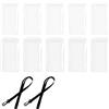 UMCHU 10 Pz Universale Cover Subacquea, 6,8-7,2 pol.,Per Nuoto, Immersioni, | PVC,2Misure,Design a doppia guarnizione,Impermeabile,Trasparente,Funzionalità Touch Completa,Protegge Il Cellulare Dall'acqua