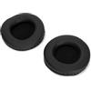 Ruimou 1 coppia di copri-cuffie compatibili con Pioneer HDJ-X5/HDJ-X5BT/HDJ-X7 | Nero, pelle in proteina a memoria di forma
