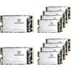 Superpard M.2 2242 SSD 64GB 10PACK Interno SATA 3 Unità a Stato Solido Interna B+M Key M2 NGFF per Computer Portatili Desktop