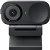 Insta360 Link 2C Nero, Webcam 4K PC Mac, Auto inquadratura, Sensore da 1/2, Mic di cancellazione del rumore IA, Controllo gestuale per lo streaming, Videochiamate, Gaming, Pack Standard