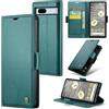 Idhiem Cover per Google Pixel 7A in Pelle PU Premium, Custodia Portafoglio Flip Libro, Blocco RFID, Slot per Carte, Antiurto Wallet Cover con Funzione Supporto per Google Pixel 7A, Verde