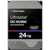 Western Digital DC HC590 disco rigido interno 24 TB 7200 Giri/min 3.5 SAS (WD HD3.5 SAS3 24TB WUH722624AL5204/512e [Di])