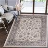 Mazovia Grande Tappeto Corridoio 200x300cm Crema Classico Morbido Sintetico | Tappeto per Ingresso Cucina Ufficio Soggiorno Camera da Letto Beige Facile da Pulire Resistente Ai Detergenti Pelo Medio