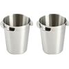 Bofanze 2Tazza Dosatrice Portafiltro caffè 58 mm tazza dosatrice caffè | Bicchiere dosatore per caffè da 58mm tazza dosatrice caffè 58mm Acciaio Misuratore Espresso senza perdite per Case Caffetteri