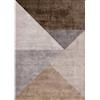 bamyum Barty Tappeto Stampato Ciniglia Stampato a Macchina 80 x 150 cm, Tappeto Multicolore Lavabile Soggiorno, Tappeto Vintage Camera da Letto, Sottofondo Antiscivolo Antibatterico Tappeto Cucina