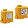 GENTERUN EAC63382204 Batteria agli ioni di litio, compatibile con LG, Cordzero A9 Aspirapolvere senza fili A9 + Sostituisci(5000mAh 2pcs)