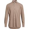 LUIGI BORRELLI NAPOLI - Camicia fantasia - Marrone