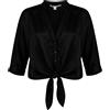 POUPETTE ST BARTH - Camicie e bluse in seta - Nero