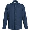 MC2 SAINT BARTH - Camicia in lino - Blu notte