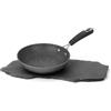 KASANOVA Padella New Petra Dark - Padella Antiaderente per Tutti i Piani Cottura - ø 20 cm