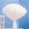 Bnecnet 10 steli di erba della pampa bianca, 45 cm, composizione floreale e riempitivo per vasi bohémien, decorazione per la casa, matrimonio, festa della mamma