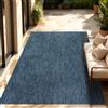 Paco Home Tappeto per interni ed esterni a trama piatta monocromatico moderno resistente alle intemperie per terrazza cucina dimensioni 200x280 cm