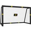 Umbro Porta da calcio Umbro - porta da calcio 240 x 160 x 8 cm - porta da calcio - porte da calcio per bambini e adulti - accessori per l'allenamento del calcio per interni ed esterni - metallo - nero/giallo
