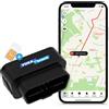 YUKAtrack YTOBD2GPS, universale, localizzatore GPS, nero, SIM singola, 1 pezzo