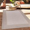 Paco Home Tappeto per esterni a trama piatta moderno boho etno resistente alle intemperie per esterni dimensioni 160x220 cm