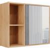 VICCO Mobile a specchio per il bagno Vicco Lucie Bambù 54 x 44.5 cm con specchio, Model 50121