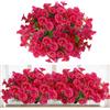 msymsyu Fiori Artificiali 7 Pezzi Fiori Finti Girasole Pianta Artificiale 36cm Rosa Antico Fiori per Decorazione Interna Esterna Vasi Tavolo Casa Festa (Fiori Finti Girasole)