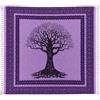 Ali Brothers Telo Mare Grande, cotone 210x230 cm+7cm frange| Telo Spiaggia antisabbia | Asciugamano Mare Fouta, frange e angoli - Pareo Donna Uomo Ragazzi | Pic Nic Beach Towel Coperta, lungo leggero (VIOLA)