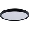 B·LED BARCELONA LED BARCELONA LED - Plafoniera LED nera 24W. Moderna plafoniera LED dimmerabile CCT 3000K-4000K-6500K | Luce per cucina, bagno, camera da letto
