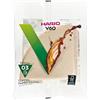 Hario, Confezione di filtri in Carta per caffè, VCF-01-100M, Natural, Size 03-100pcs